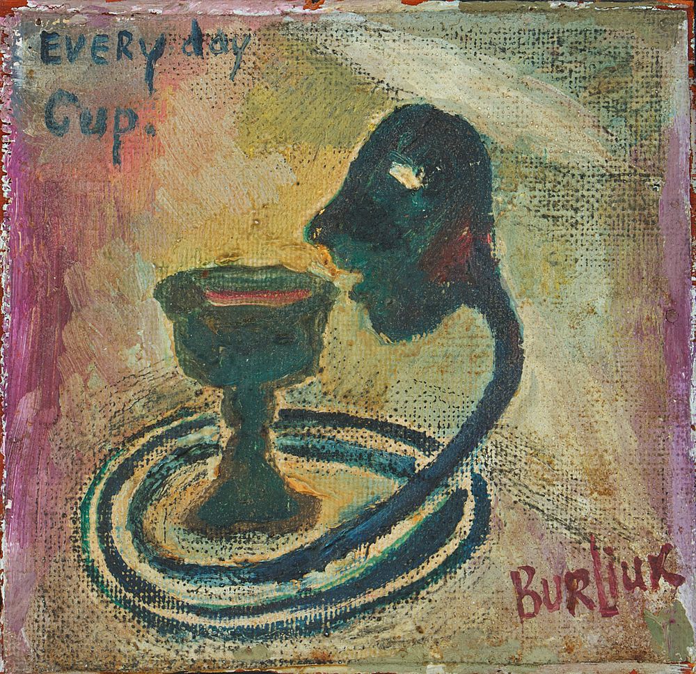 Appraisal: DAVID BURLIUK RUSSIAN - DAVID BURLIUK RUSSIAN - Every Day