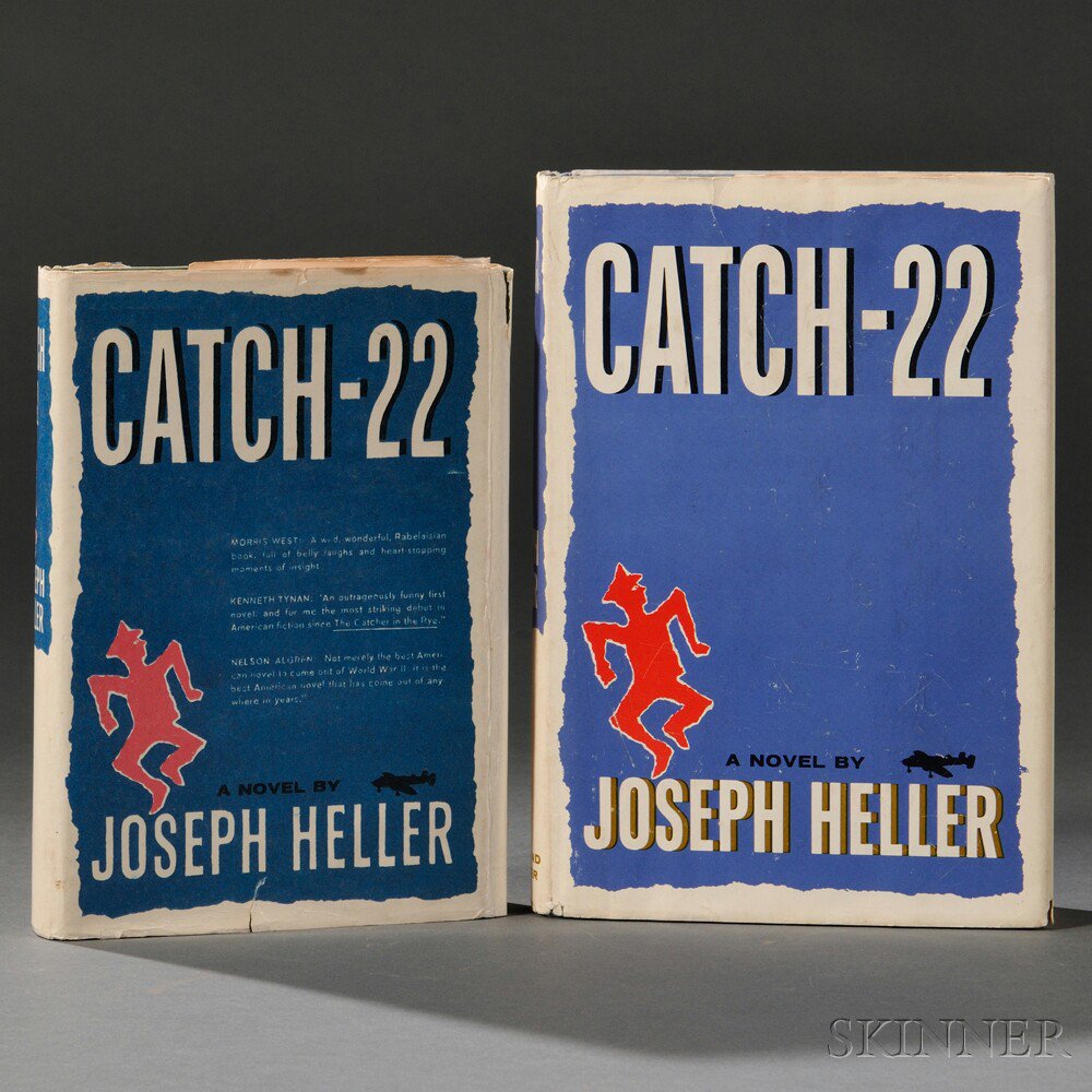 Appraisal: Heller Joseph - Catch Unsigned First Edition and Signed Pirated