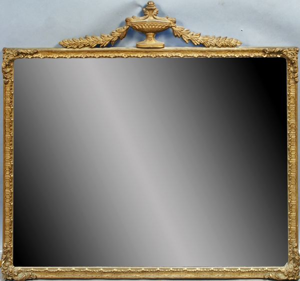 Appraisal: s French-style mirror EST '