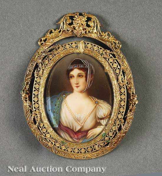 Appraisal: French School th c Portrait of Pauline Bonaparte the Princess