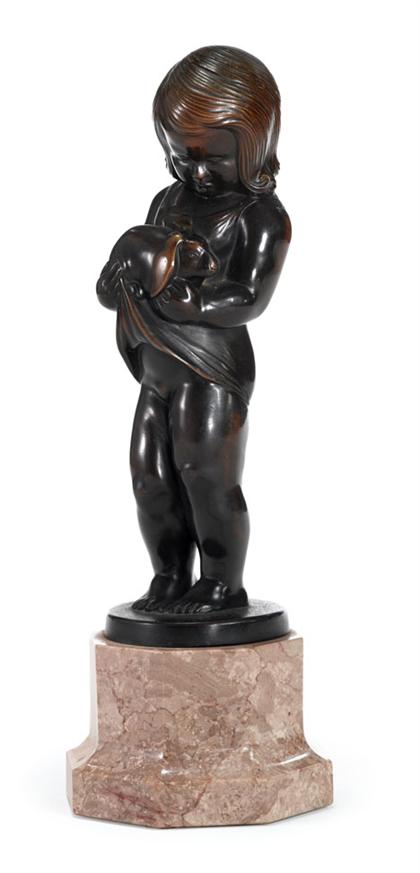 Appraisal: Willy Schlender act early th century Bronze medium brown patina