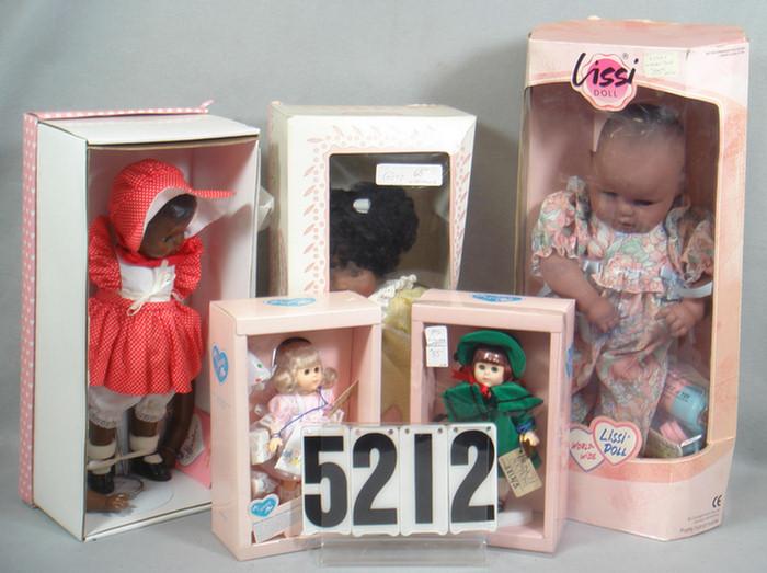 Appraisal: Lot of Boxed Dolls mint in boxes Lissi Doll Effanbee