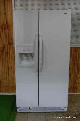 Appraisal: Kenmore Coldspot S S Cubic Foot RefrigeratorModel manufactured in -