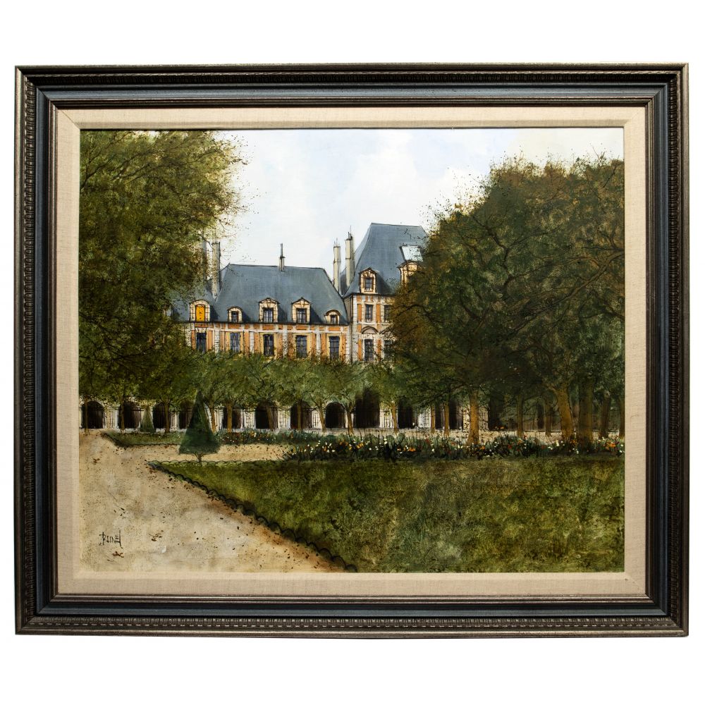 Appraisal: PHILIPPE BUNEL FRENCH B OIL ON LINENUndated signed lower left