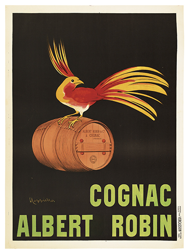 Appraisal: LEONETTO CAPPIELLO - COGNAC ALBERT ROBIN x inches x cm