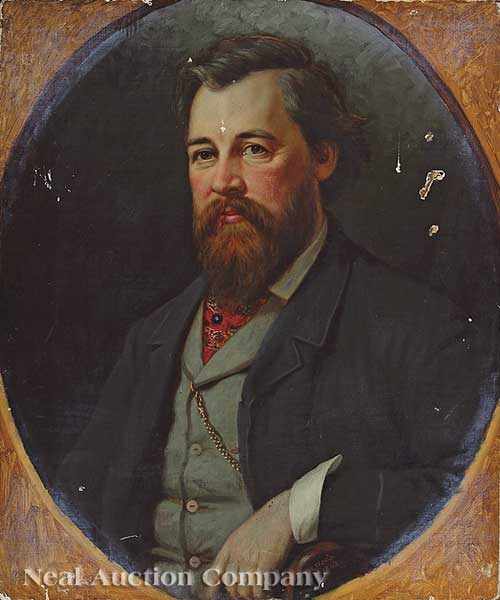 Appraisal: Thomas Waterman Wood American New York - Portrait of a