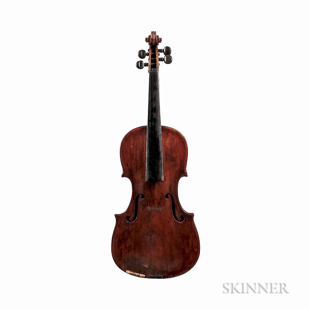 Appraisal: Composite Violin British School c Composite Violin British School c