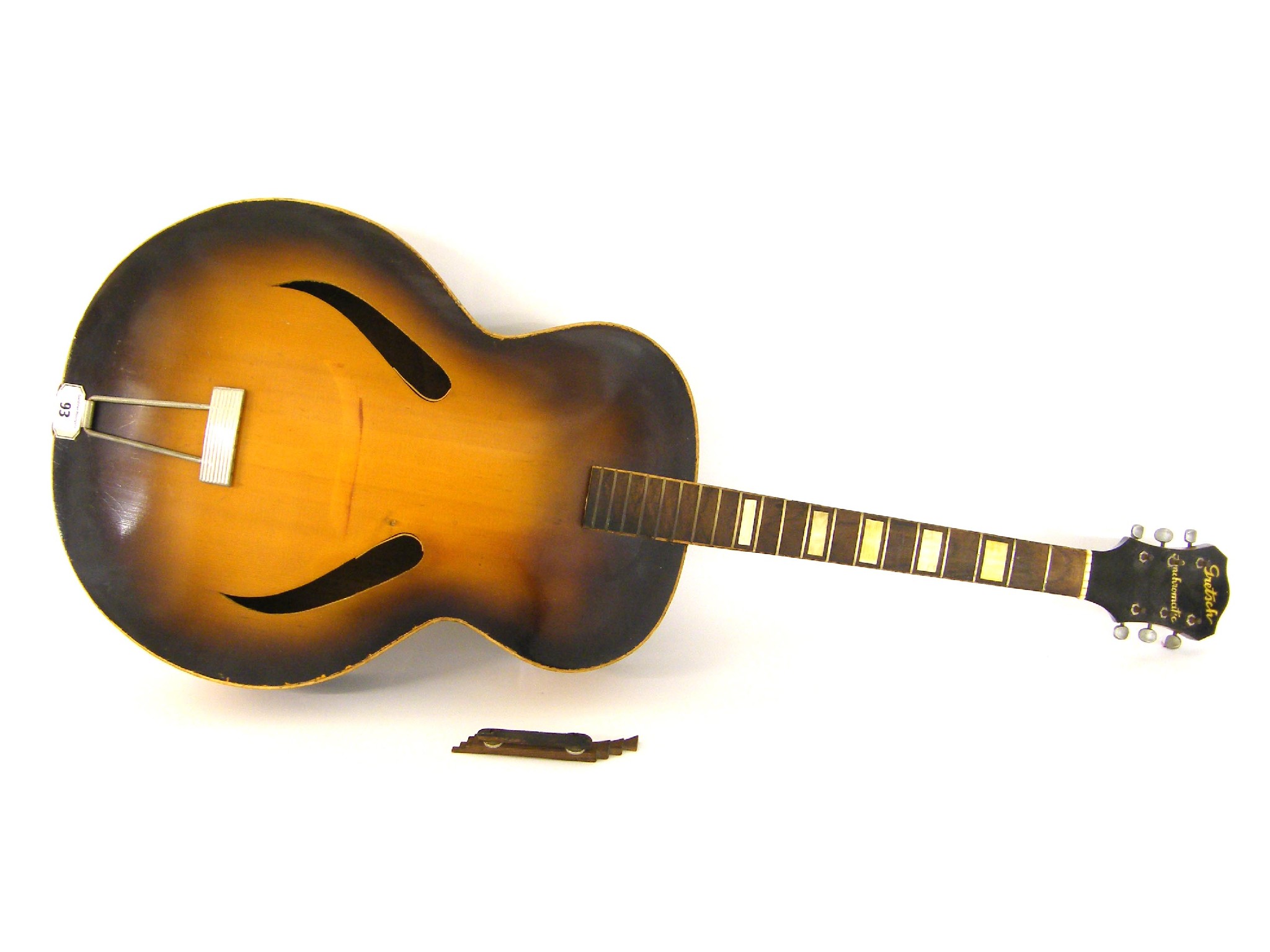 Appraisal: Gretsch Synchromatic archtop acoustic guitar in need of restoration principally