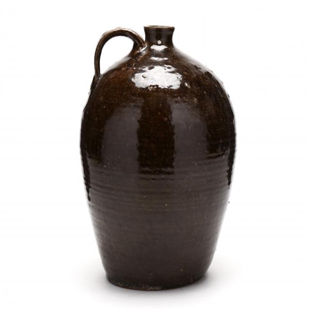 Appraisal: THOMAS RITCHIE - LINCOLN COUNTY NC THREE GALLON JUG Alkaline