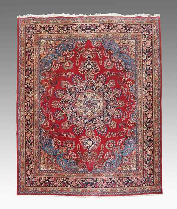 Appraisal: ESTATE HAND TIED IRANIAN CARPET Approx ' '' x '