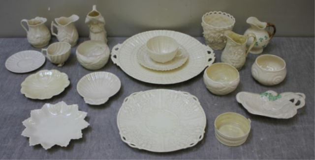 Appraisal: Assorted Lot of rd Black Mark Belleek and GreenMark Belleek