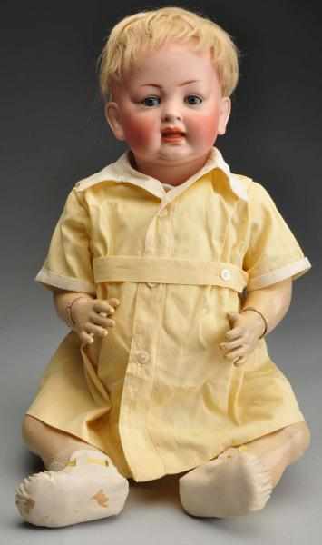 Appraisal: Large H S Co Character Baby Doll Description German bisque