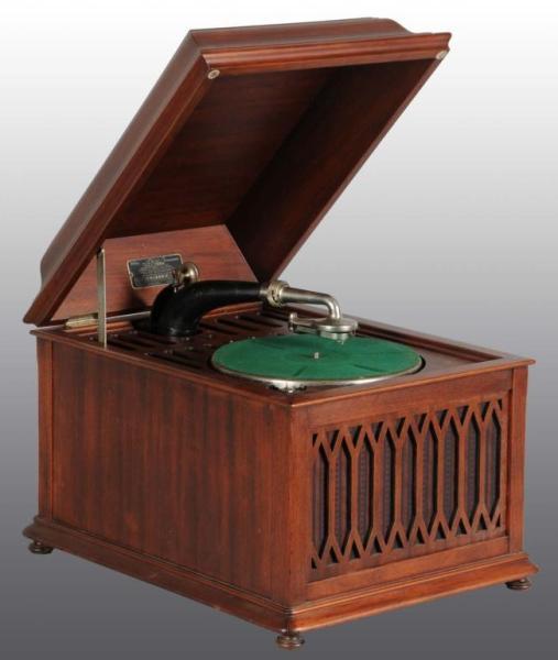 Appraisal: Edison Diamond Phonograph Model B D Disc Player Description Mahogany