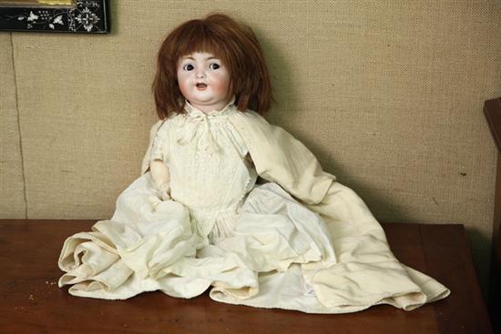 Appraisal: BISQUE HEAD DOLL Simon Halbig K star R baby Brown