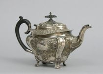 Appraisal: Walker Hall Sheffield England Sterling Silver Tea Pot ca -