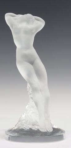 Appraisal: French Lalique art glass sculpture Danseuse designed by Marc Lalique