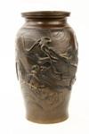 Appraisal: CHINESE BRONZE VASE - Late Qing Dynasty th c Bronze