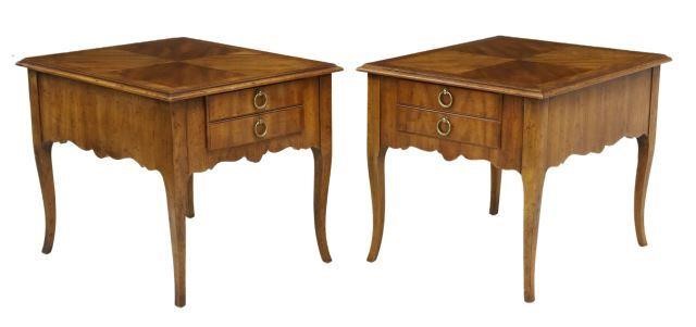 Appraisal: lot of Louis XV style side tables Housley-Hansen Dallas Texas