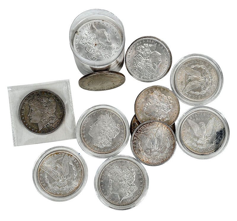 Appraisal: Morgan Silver Dollars -Carson City many New Orleans minted coins