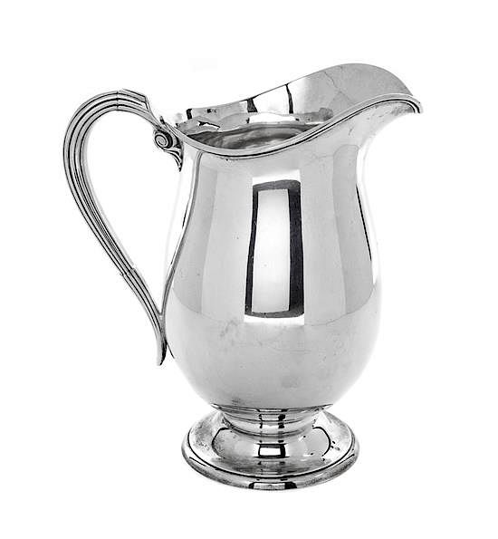 Appraisal: An American Silver Pitcher International Silver Co Meriden CT with