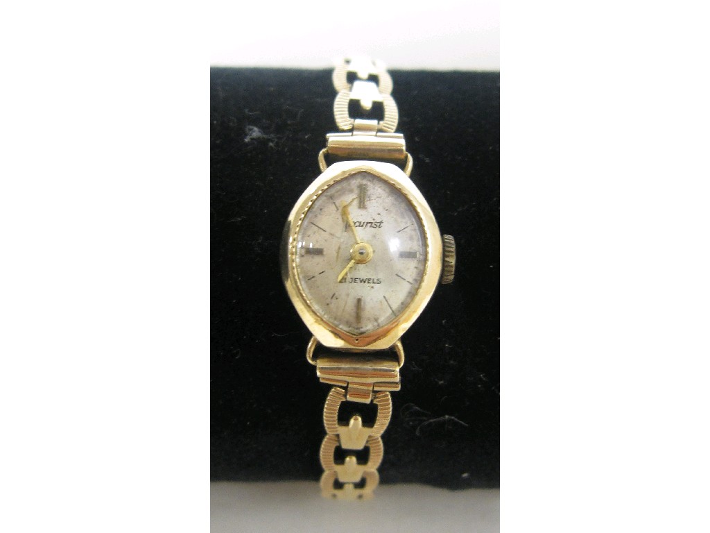 Appraisal: Ladies ct gold bracelet watch by Accurist