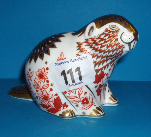 Appraisal: Royal Crown Derby Riverbank Beaver Limited Edition Of Boxed With