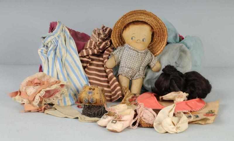 Appraisal: Grace Drayton Doll Misc Clothing Accessories Description Character probably Captain