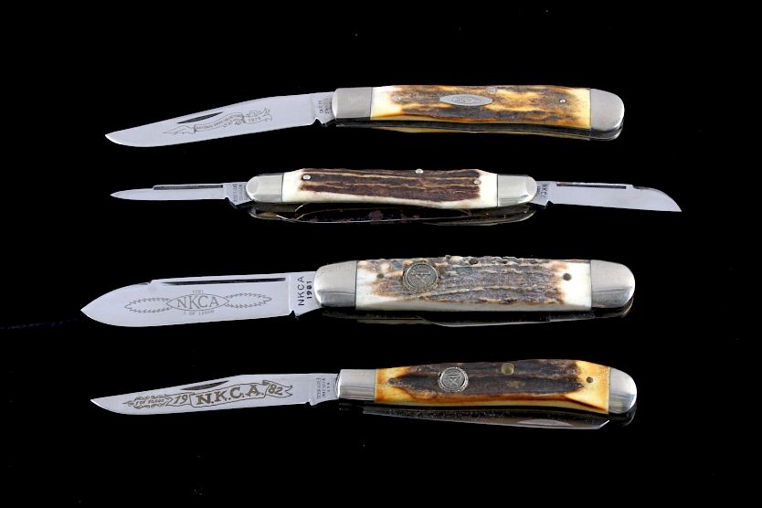 Appraisal: National Knife Collectors Association Knives This is a collection of