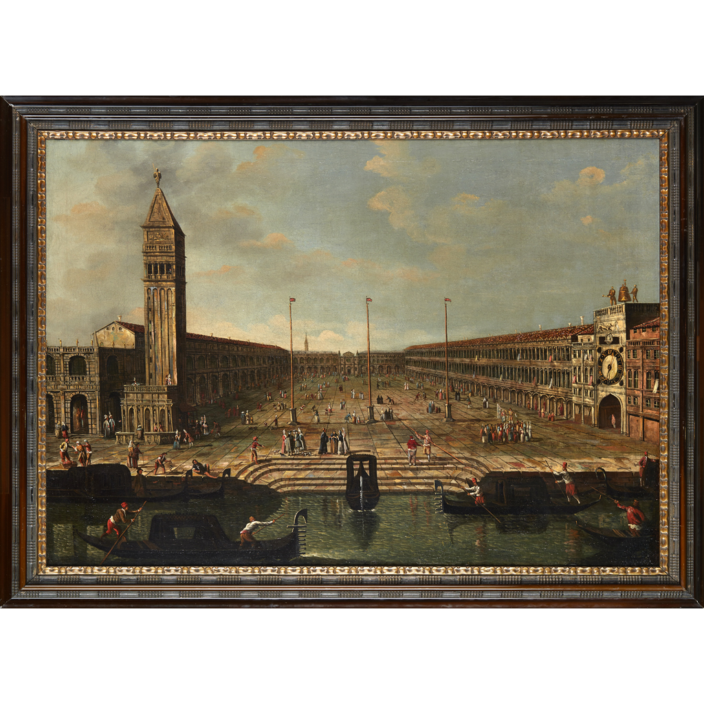 Appraisal: CIRCLE OF MICHELE MARIESCHI ITALIAN - A CAPRICCIO VIEW OF