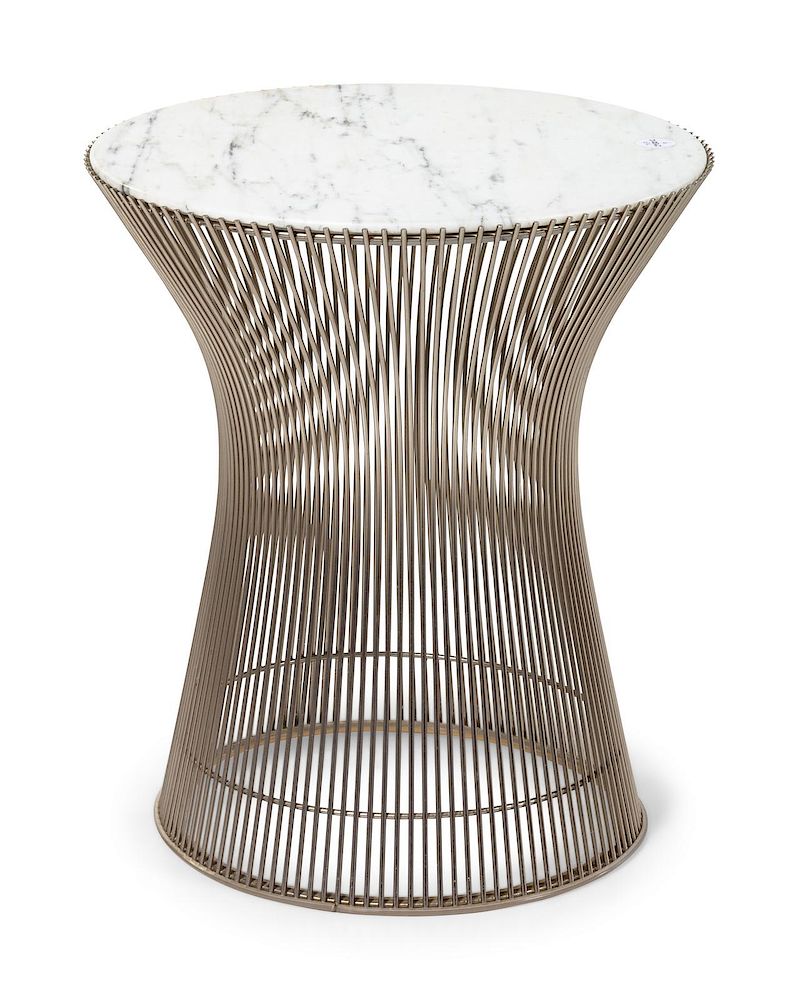 Appraisal: Warren Platner American - Side Table Knoll USA Warren Platner