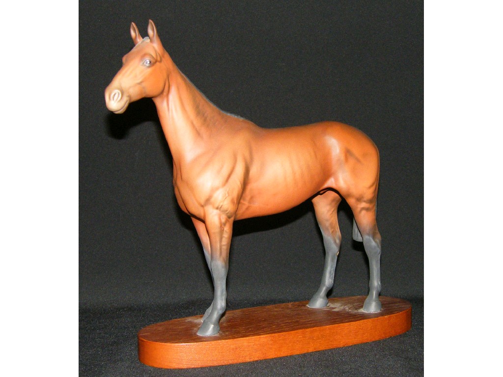 Appraisal: Beswick model of Arkle Champion Steeplechaser upon an oval stained