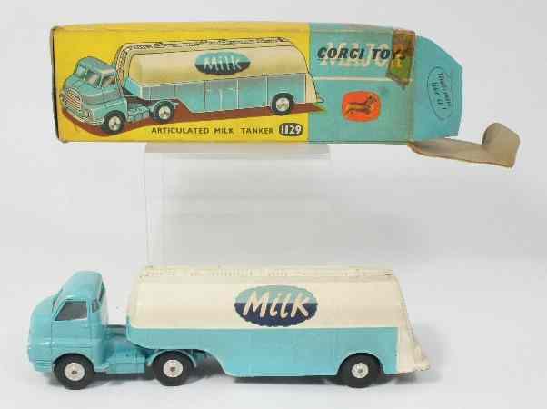 Appraisal: Corgi Toys Articulated Milk Tanker in original box