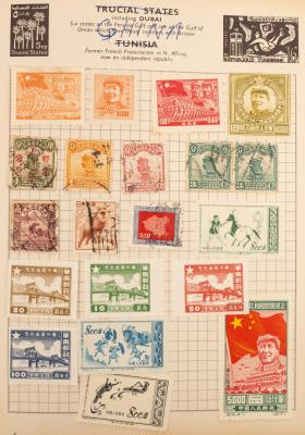 Appraisal: All World ''Improved'' stamp album of mainly used GB and