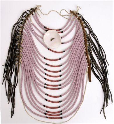 Appraisal: PLAINS LOOP NECKLACE x in See Pleasing The Spirits page