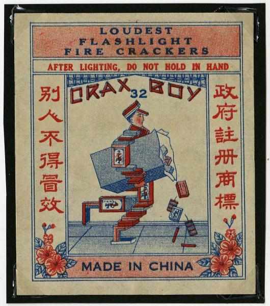 Appraisal: Crax Boy -Pack Firecracker Label Class One of few known