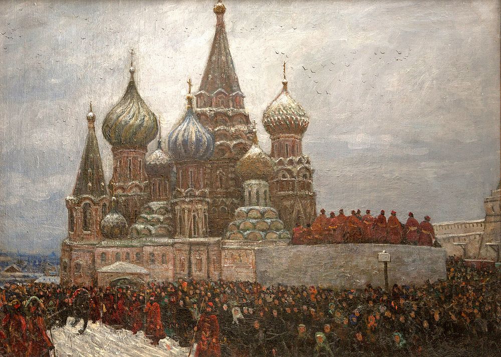 Appraisal: VLADIMIR ARALOV RUSSIAN - VLADIMIR ARALOV RUSSIAN - Streltsy in