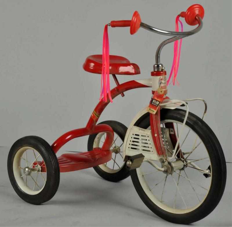 Appraisal: Pressed Steel Hedstrom Tricycle Toy Description Late s-era New old