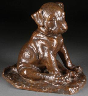 Appraisal: LAURA FRASER BRONZE LAURA GARDIN FRASER American - Snuff Bronze