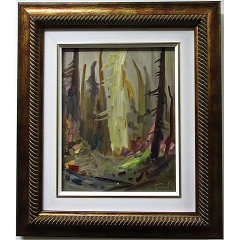 Appraisal: LOIJIS TREMBLAY CANADIAN - FOREST SCENE OIL ON MASONITE SIGNED