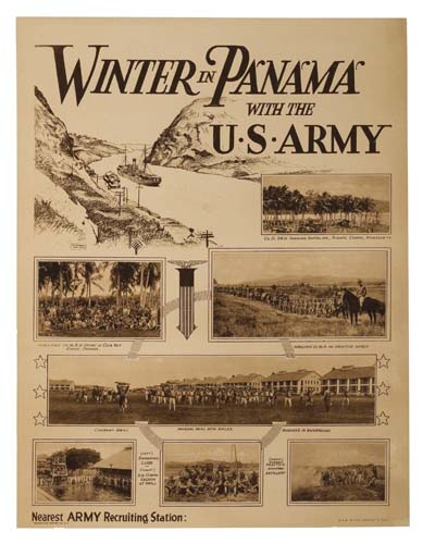 Appraisal: E H SLEEPER WINTER IN PANAMA WITH THE U S