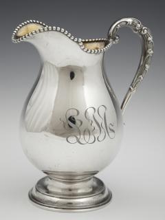 Appraisal: Sterling Milk Pitcher early th c by Woodside Sterling Co