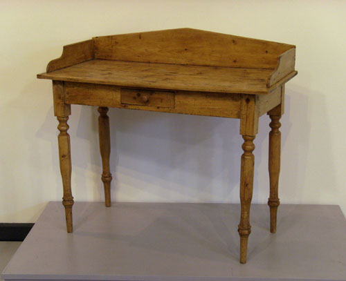 Appraisal: Pine work table th c h x w