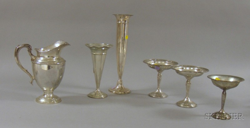 Appraisal: Six Sterling Table and Serving Pieces a classically designed Towle