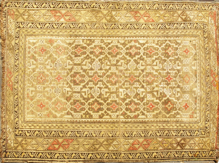 Appraisal: Four Antique Caucasian Carpets consisting of a Caucasian Karabaugh carpet