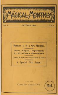 Appraisal: Magical Monthly Edward Bagshawe V N Oct V N Sep