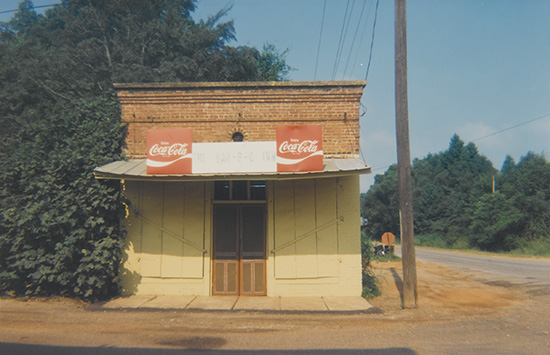 Appraisal: CHRISTENBERRY WILLIAM - The Bar-B-Q Inn Greensboro Alabama Chromogenic print