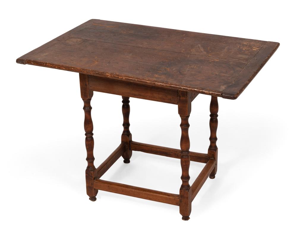 Appraisal: TAVERN TABLE NEW ENGLAND MID- TH CENTURY HEIGHT LENGTH WIDTH