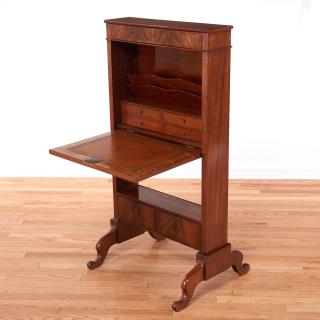 Appraisal: Empire mahogany ladies writing desk Empire mahogany ladies writing desk