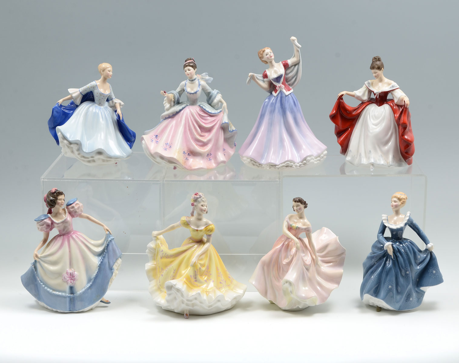 Appraisal: PC LOT ROYAL DOULTON FIGURINES ''Dulcie'' HN ''Rebecca'' HN ''June''