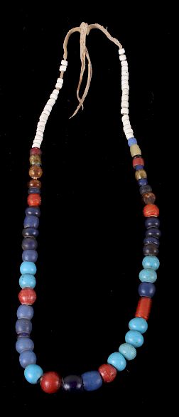 Appraisal: Northern Plains Indian Beaded Necklace The lot a Northern Plains